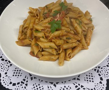 Domates Soslu Makarna 